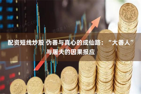 配资短线炒股 伪善与真心的成仙路：“大善人”与屠夫的因果报应
